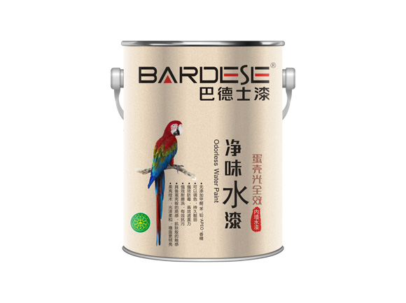巴德士凈味水漆蛋殼光全效內墻水漆