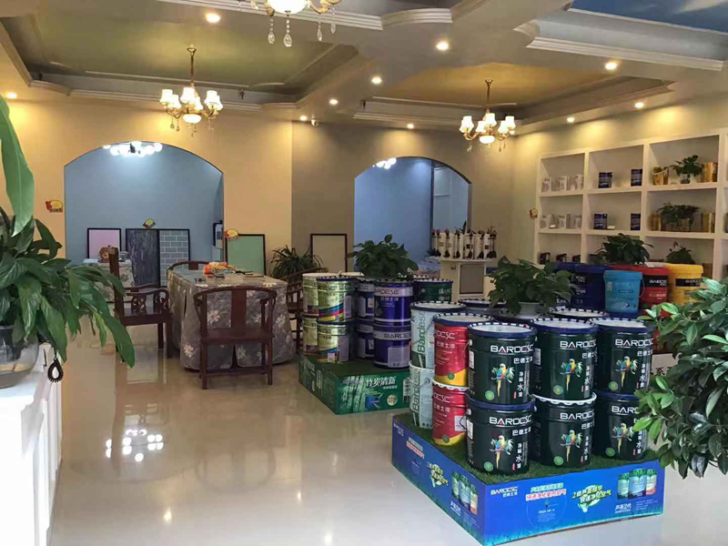 重慶市黔江區巴德士藝術漆店面