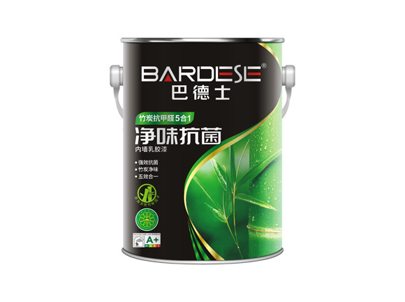 凈味抗菌竹炭抗甲醛5合1內墻乳膠漆